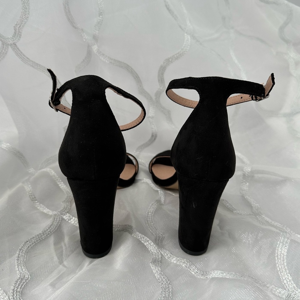 Steven Madden Girl Beella black block heels - Picture 6 of 9